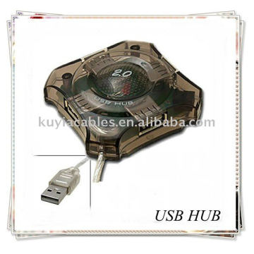 4 Port High Speed USB 2.0 Hub Adapter